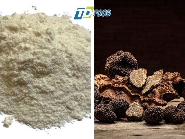 So sánh giữa bột gia vị nấm truffle và nguyên liệu tươi